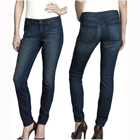 Rich & Skinny Dark Wash Skinny Jeans (Size 26) - Picture 1 of 9